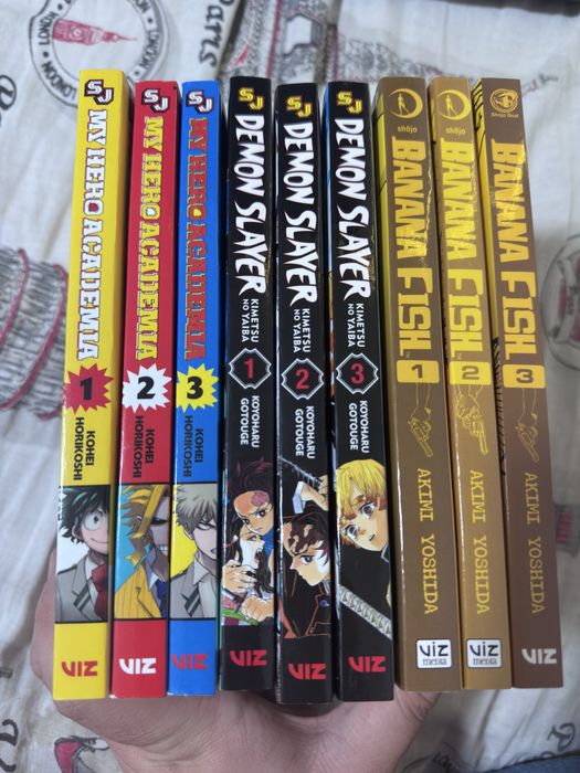 Продавам манга на Английски