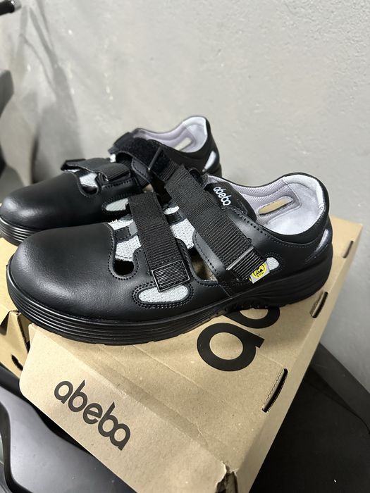 Pantofi lucru esd sandale bombeu metalic