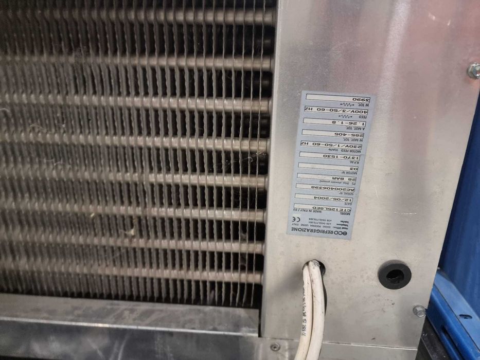 Agregat frigorific Copeland Scroll + evaporator 3 ventilatoare pentru cameră frigorifică