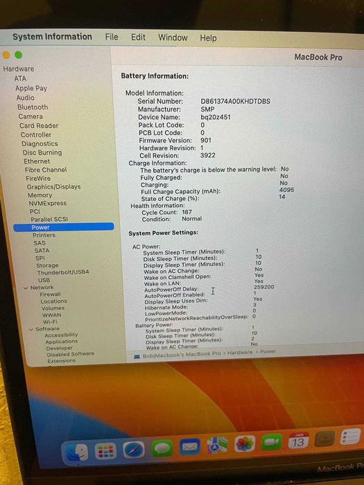 MacBook Pro Touchbar Atpechatkali 512GB  #Optom