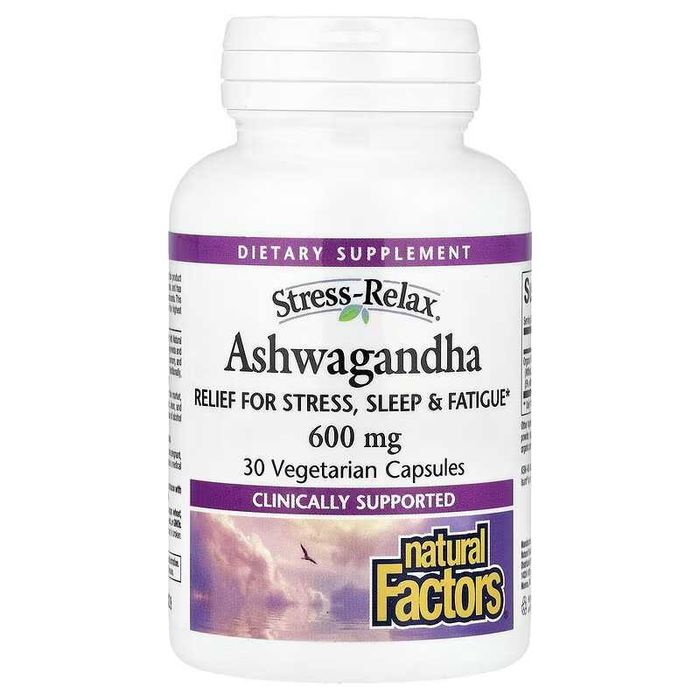 Natural Factors Stress-Relax ашваганда Ashwagandha