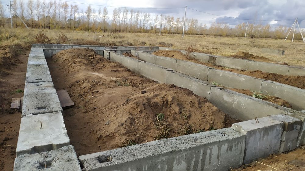 Участок 15 соток с фундаментом