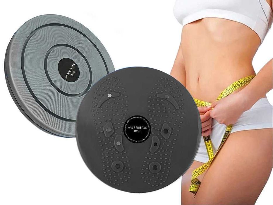 Disc rotativ exercitii cu magneti 360° slabire talie solduri coapse