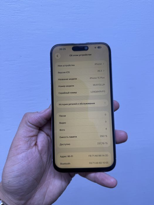 Айфон 15 Plus 256гб Орининал