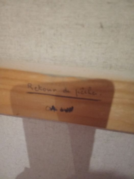 Tablou in ulei pe ramă de lemn original