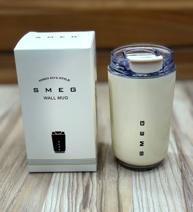 Термокружка SMEG Wall Mug, кремовый цвет 350 грам