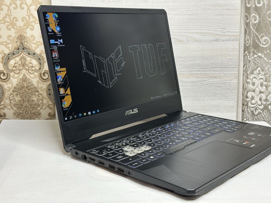 Мощный игровой ноутбук Asus TUF F15 FX505 AMD Ryzen 5 8/512 GTX 1650