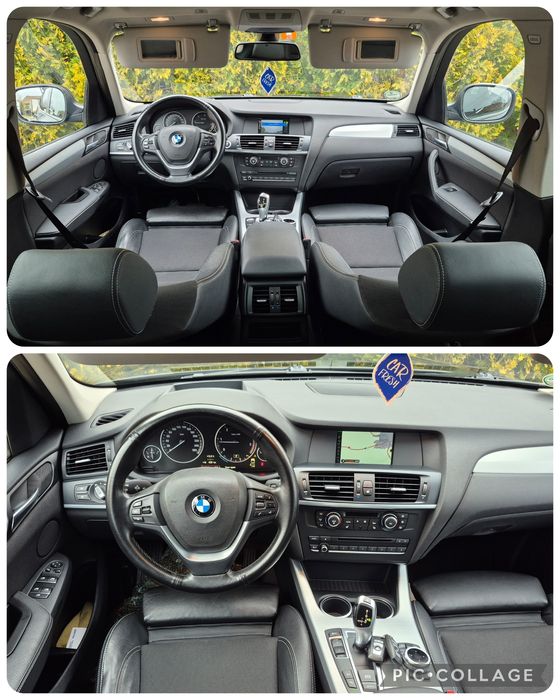 BMW X3*X-Drive*2.0/184CP*Xenon*Navi*Piele*Head up Display