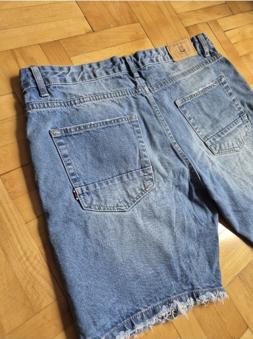 Pantaloni Scurți Denim Sonny Bono Bărbați - Culoare Celeste - 50