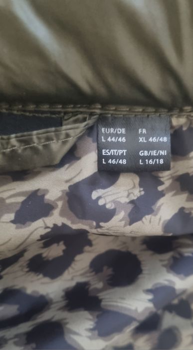 Geacă damă nouă verde-kaki