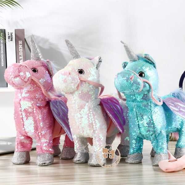 Магически Ходещ и музикален Плюшен Еднорог, Ходещ и пеещ Еднорог