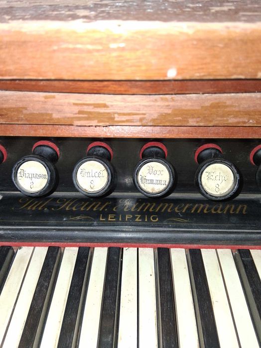 Pian/ Orgă-harmoniu cu claviatură Antica Made in Germany