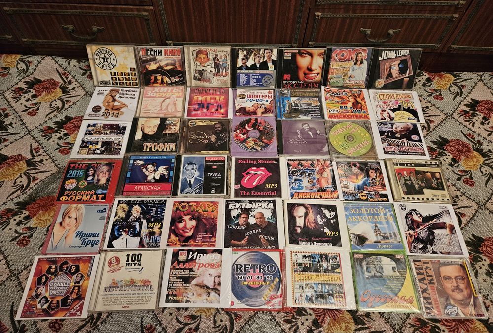MP3 диски по 250 тенге