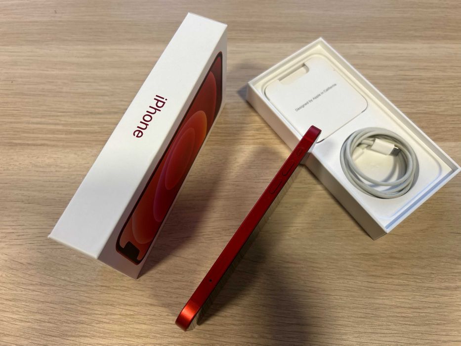 Iphone 12 RED - 64GB, stare impecabila