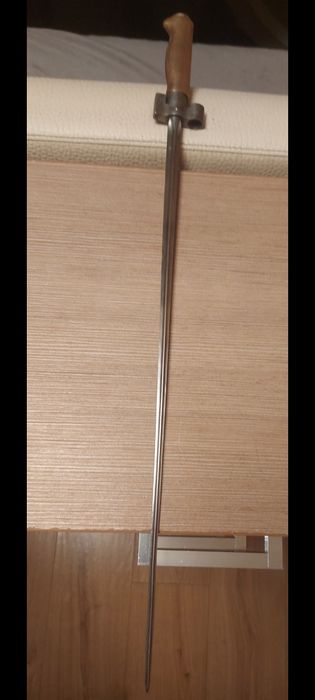 Чисто Нов френски щик за пушка Лебел 1886 г. Дългия вариант