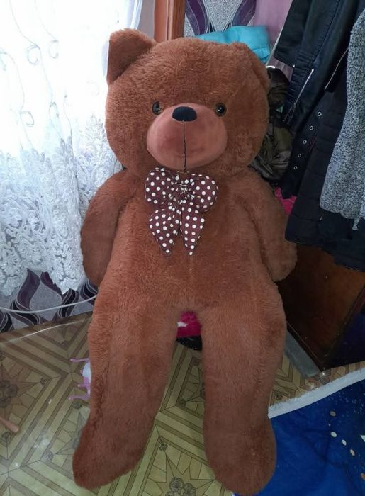 Голямо пухкаво  мече като ново без забележки цена