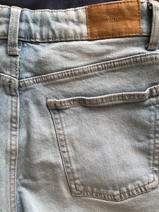 Къси дънкови панталони Зара