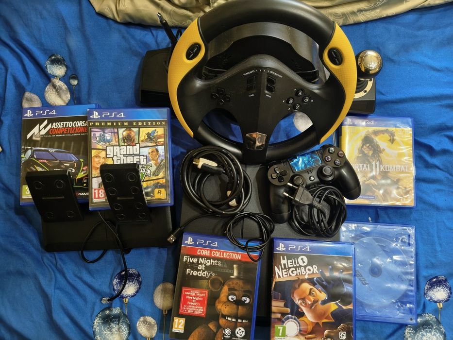 PlayStation 4 plus jocuri.