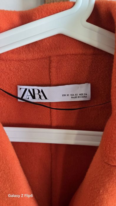 Зара палто вълна ХС