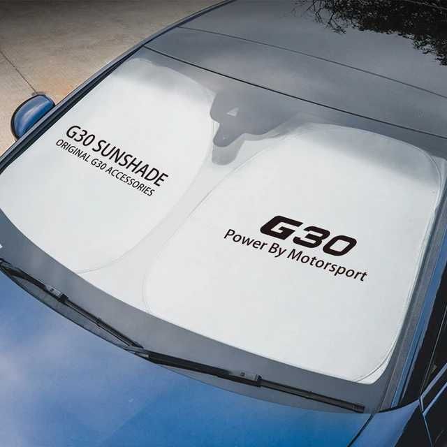 Parasolar AUTO Parbriz Dedicat BMW Seria 5 G30 140x70cm, Ultra Pliabil