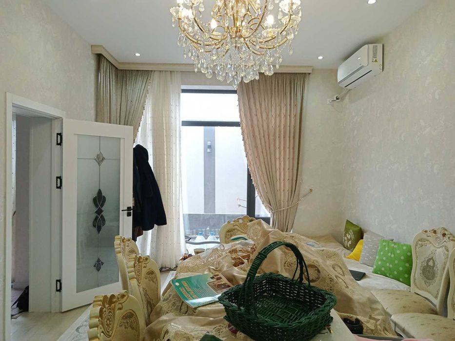 Yu  Продаётся дом 4 комнаты, участок 1,5сотки, махалля Джунарык