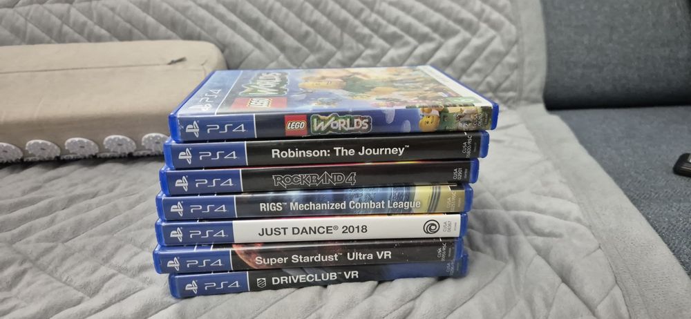 Playstation Vr с дисками