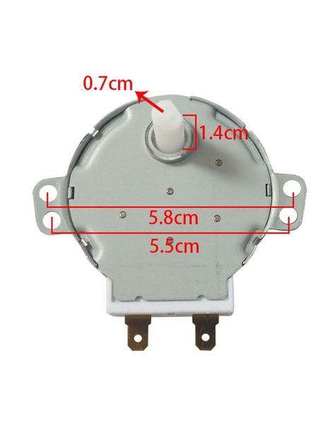 49TYZ-A2 Синхронен двигател за микровълнова 5/6rpm 230V