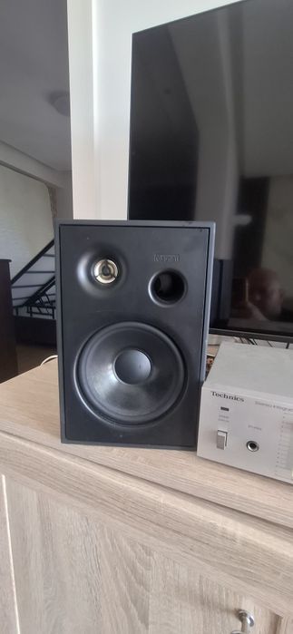 Vând mplificator 2 boxe + un tub de bass