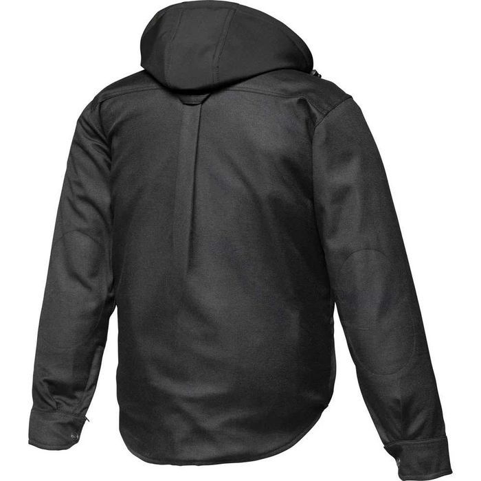 Camasa moto geaca moto cu protectii nivel 2 si rating AA Black Forge