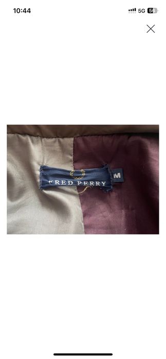 Fred Perry raf simons chrome rick пуховик оригинал