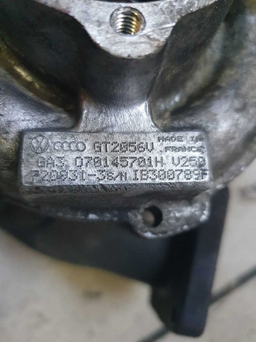 Turbosuflanta, Vw Transporter 5 (7HB, 7HJ) 2.5 tdi, cod 070145701H