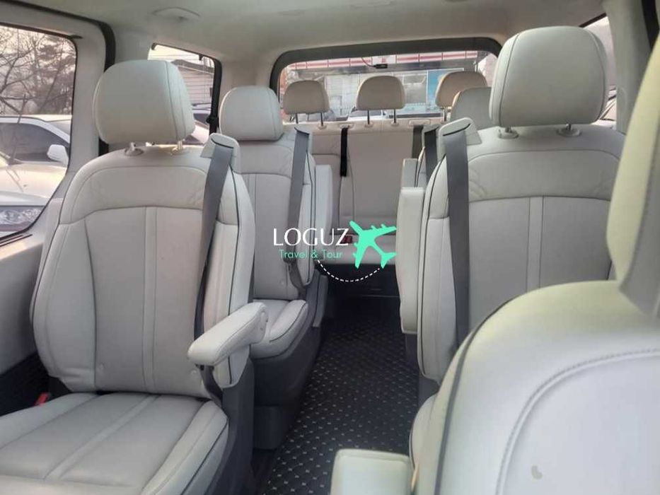 O'zbekiston bo'ylab miniven xizmati 24/7 Ekskursiya Transfer Aylanish