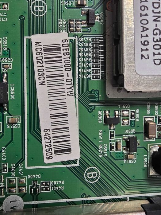 Телевизиор LG 49UH6107 на части