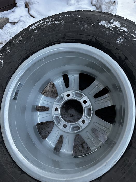 Шины с титанками на крузак 200