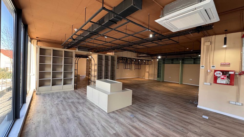 Spațiu 182 mp, utilități, curent de putere, parcare, lângă Mega Image