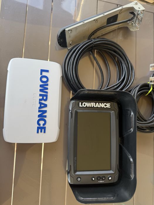 Sonar lowrance elite 7 ti2 cu side