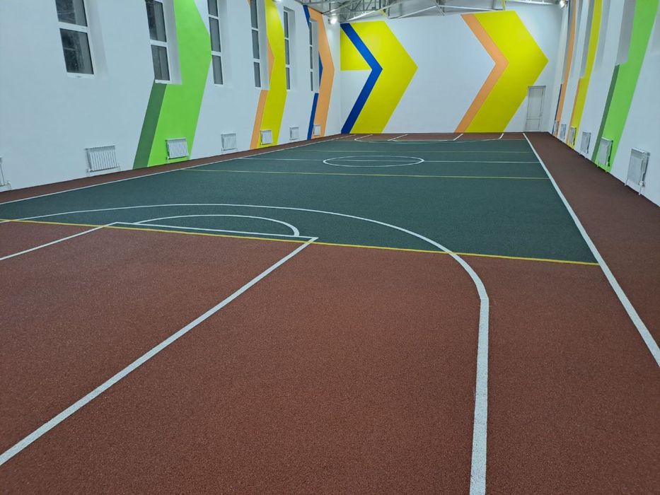 Резиновое покрытие! Под ключ десткие площадки, беговые дорожки, воркау
