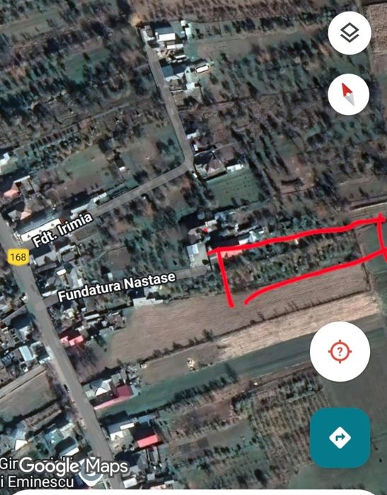 Vand teren constructii+livada in Filioara jud NT 13Eur/mp