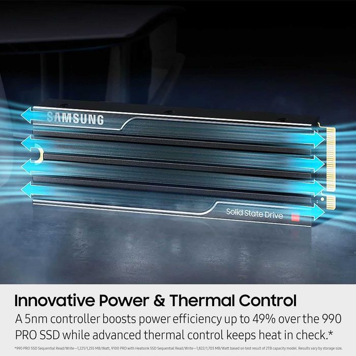 SSD Samsung 9100 Pro 2TB M.2 Gen 5 radiator SIGILAT IN CUTIE