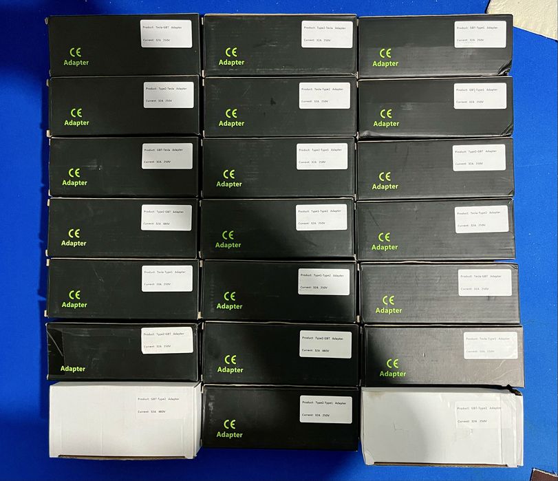 Адаптеры и переходники для электромобилей gbt ccs2 type2 type1 tesla