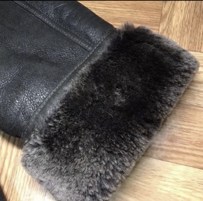 Дубленка натуральная мужская S