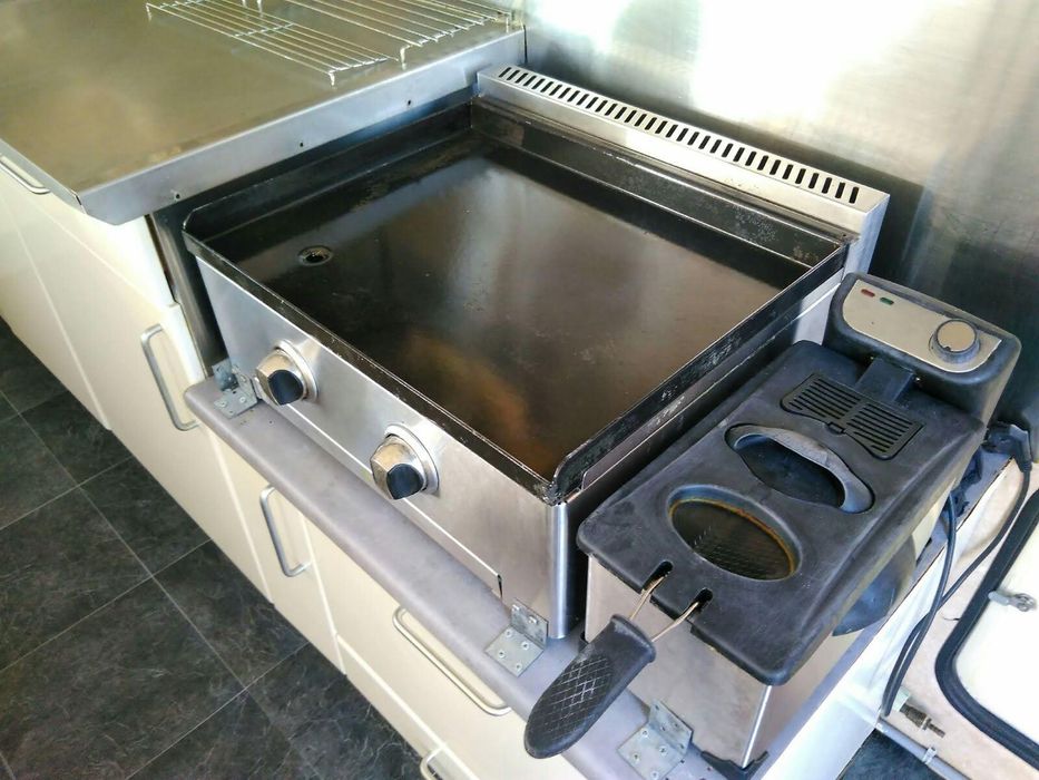 Търговска каравана под наем за стационарно ползване