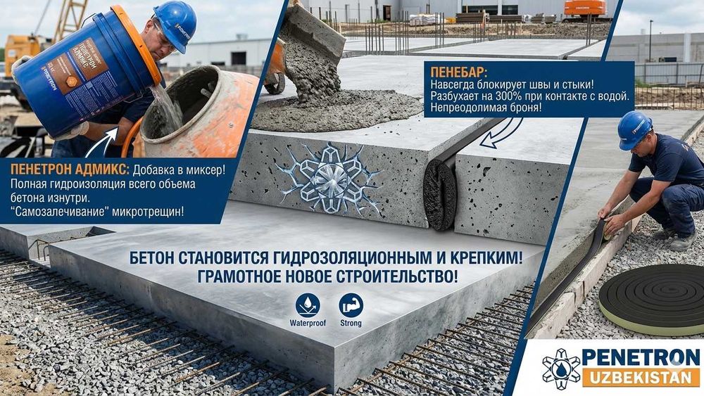 Гидроизоляция резервуаров системе хозяйственно-питьевого водоснабжения