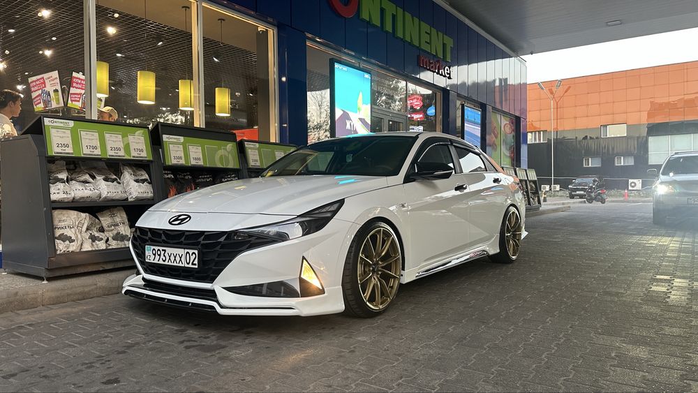 Пороги Huyndai Elantra cn7
