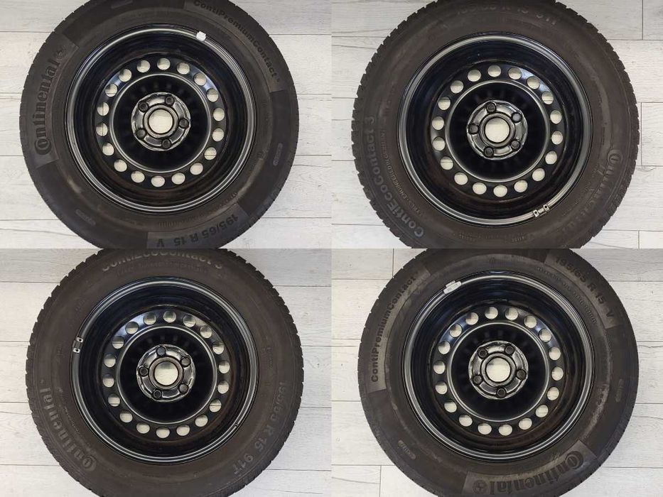 Roti/Jante Otel VW 5x112 195/65 R15 Golf 5, 6, Caddy, Jetta Touran; Skoda, Seat, Audi