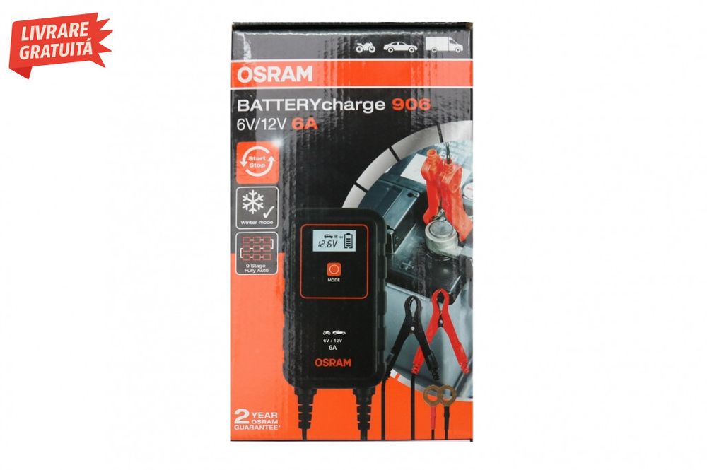 Redresor auto Osram BATTERYcharge 906 OEBCS906