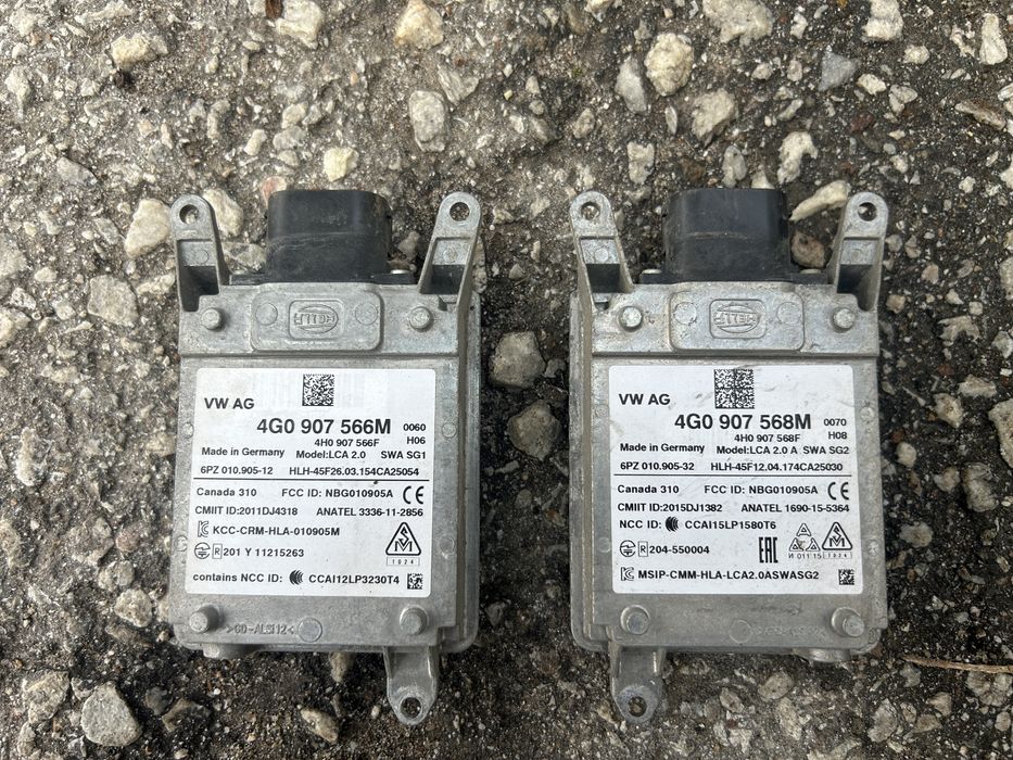 Audi Side Assist радар сензори