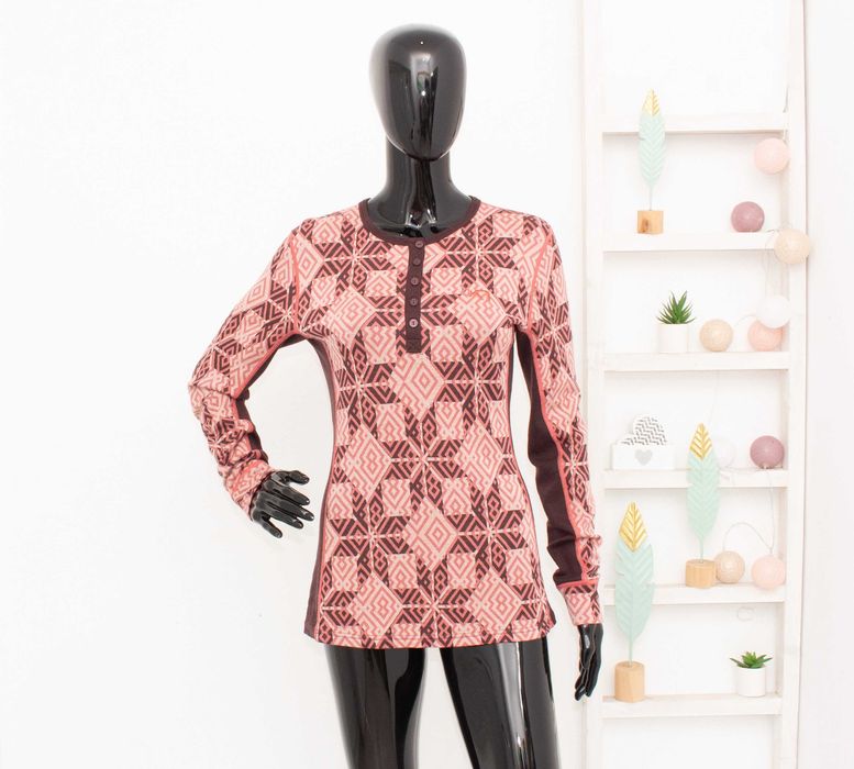 Kari Traa дамска мерино блуза термо бельо 100% мериносна вълна L