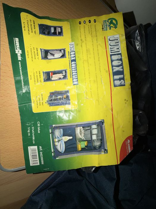 Set camping masă pliabilă cu dulap și grătar