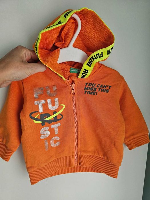 2 суичъра - Bobolli и Benetton ръст 68 и 74